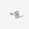Bardot square quilted piercing