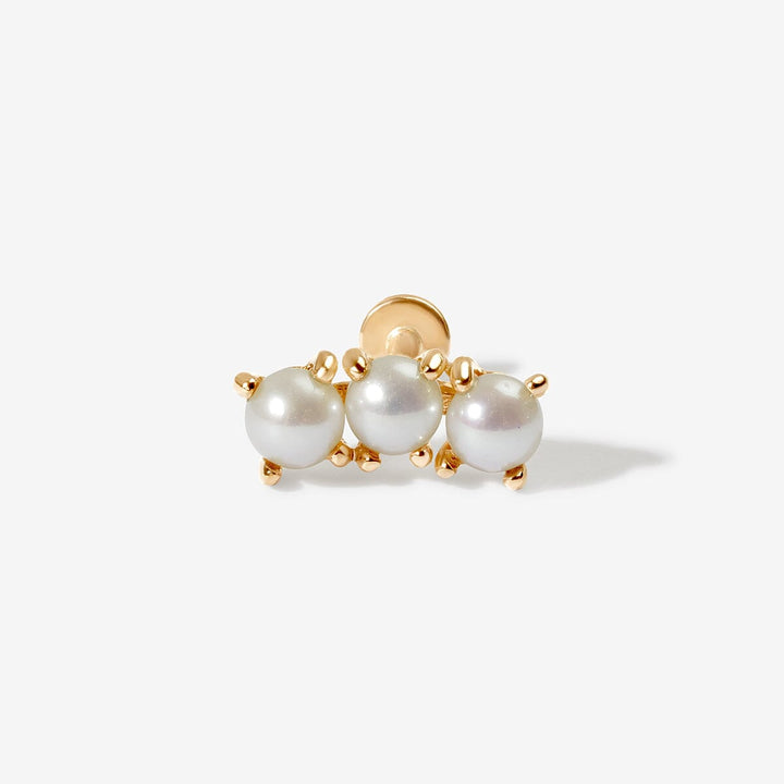 Batti triple pearl piercing