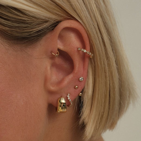 Walt disco hoop earrings