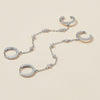 Olsen chained cuff earrings