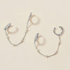 Olsen chained cuff earrings