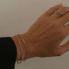 Kristoff single link paperclip chain bracelet