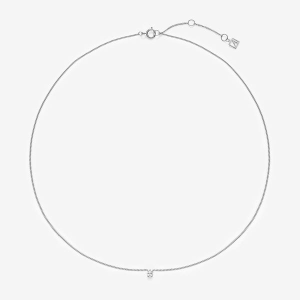 Bradd pear diamond necklace