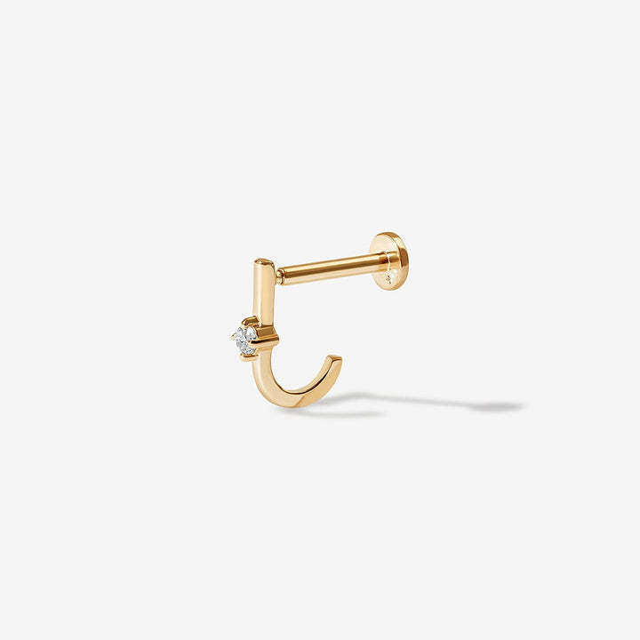 Burke diamond J piercing