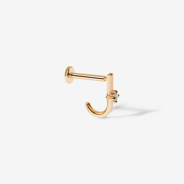 Burke diamond J piercing