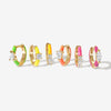 Burton neon enamel 6-piece earring set