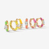 Burton neon enamel 6-piece earring set