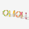 Burton neon enamel 6-piece earring set