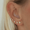 Carlo diamond drip piercing