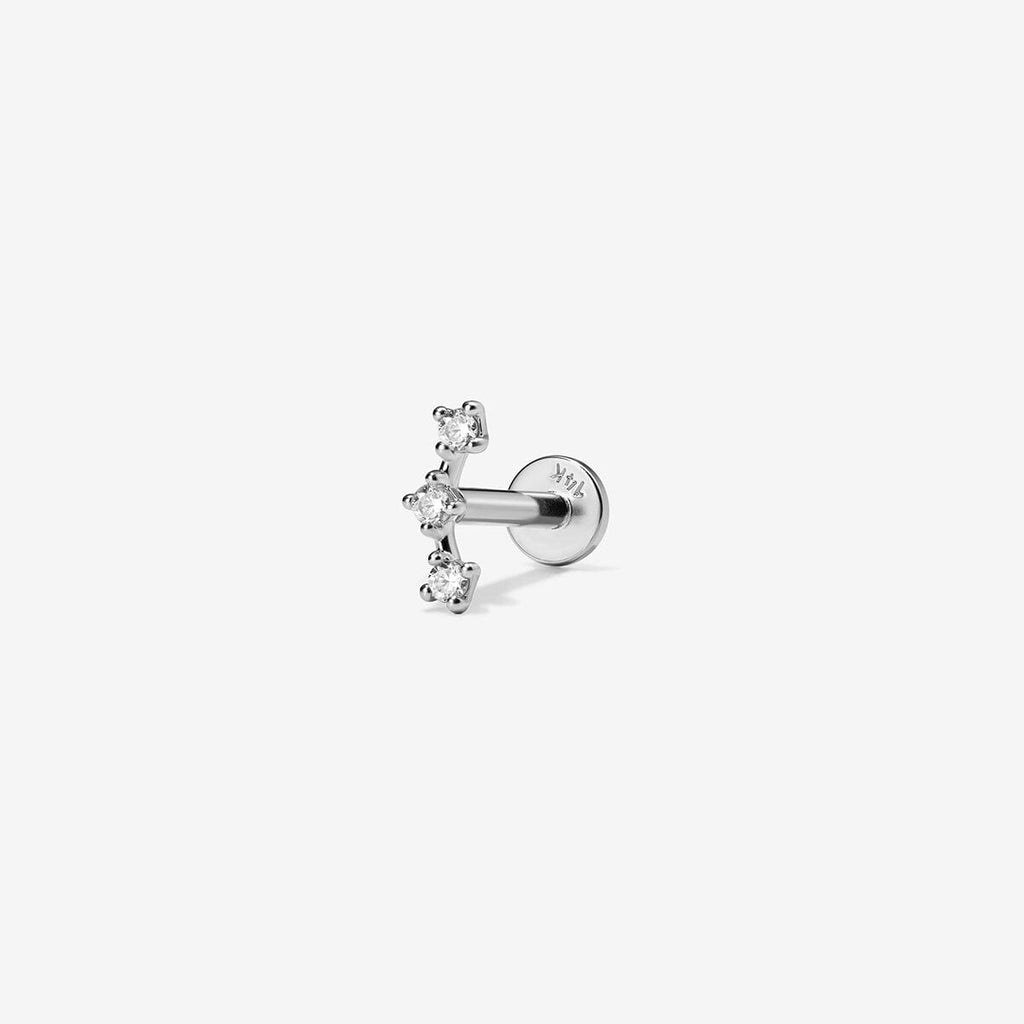Con diamond contour piercing