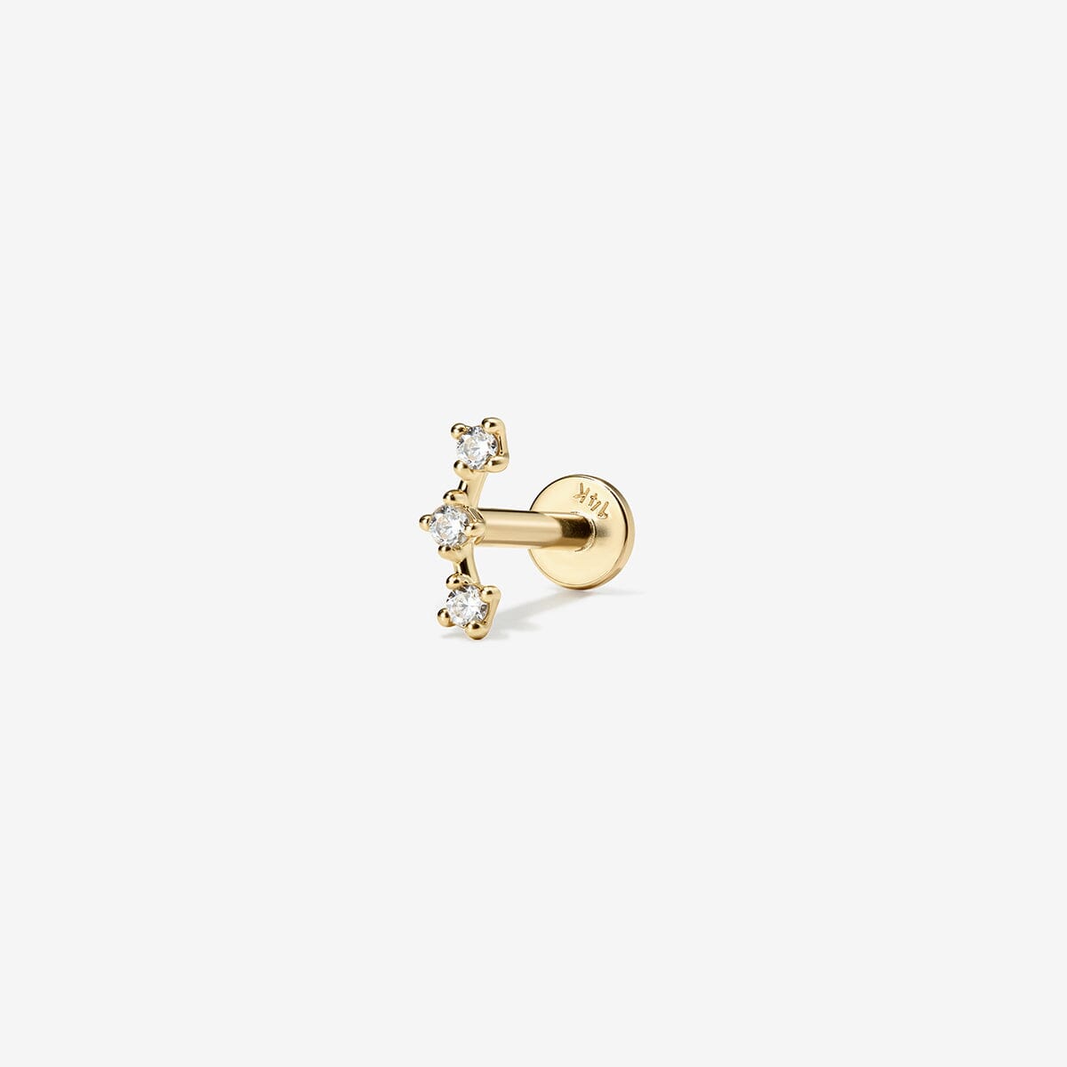 Con diamond contour piercing