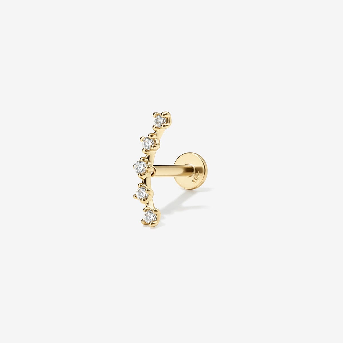 Con diamond contour piercing
