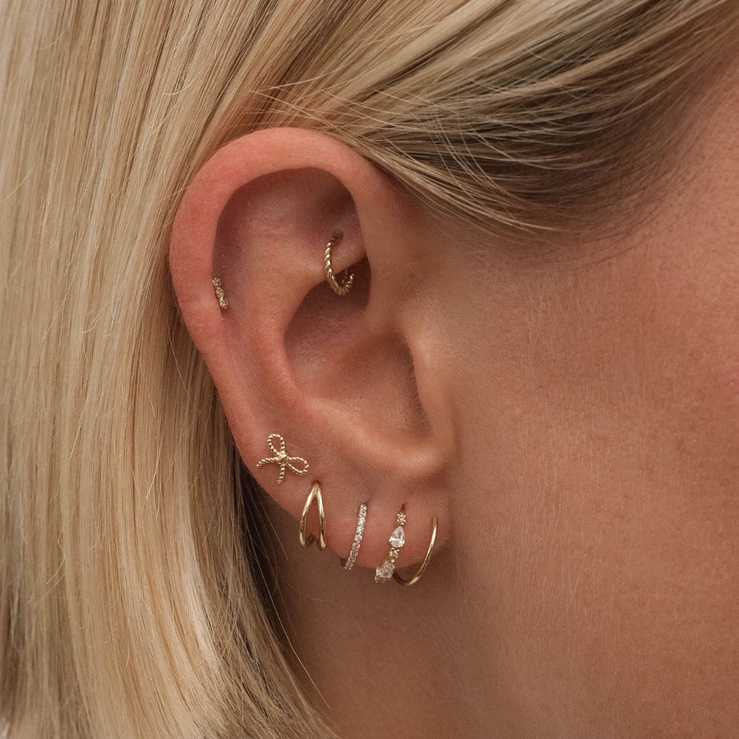 Davis baby bow piercing
