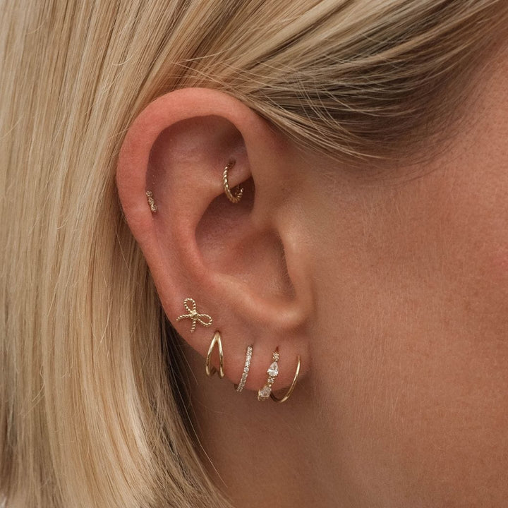 Davis baby bow piercing