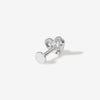 Day heart quilted piercing