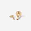 Cabriole diamond stud piercing
