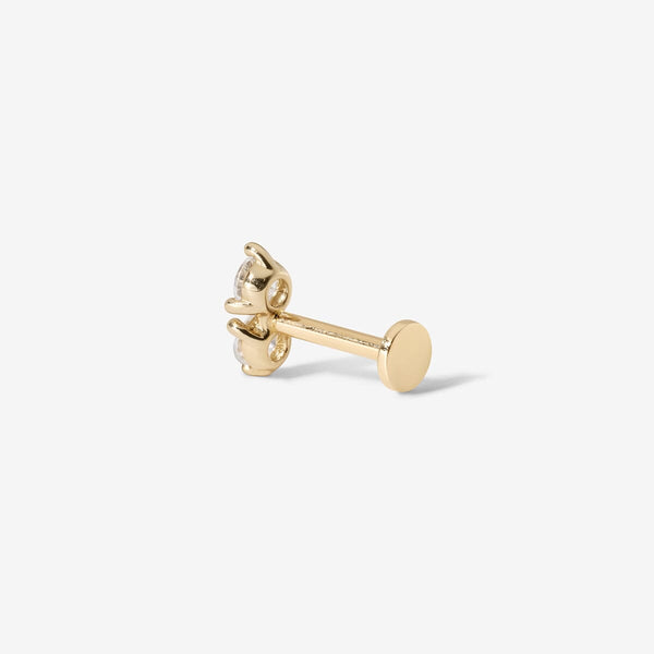 Duke twinset diamond piercing