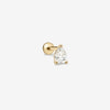 Ellis pear diamond piercing