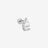 Ellis pear diamond piercing