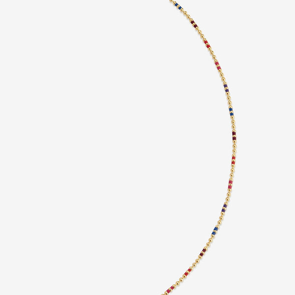 Emin juicy ball chain necklace
