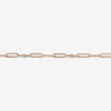 Fai triple link paperclip chain bracelet