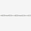 Rojas triple link paperclip chain anklet