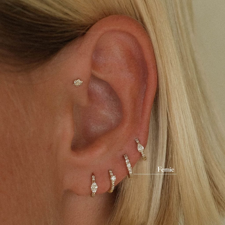 Fernie huggie piercing