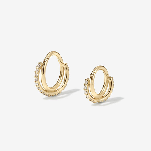 Flynn diamond flow clicker hoop