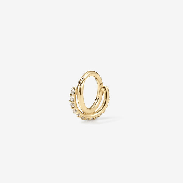 Flynn diamond flow clicker hoop