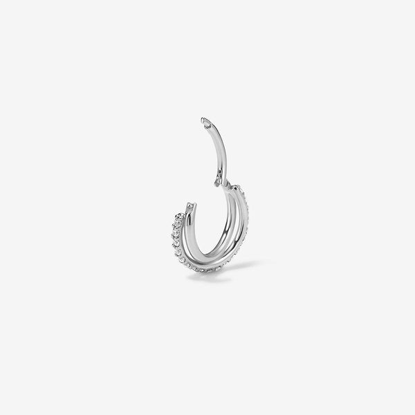 Flynn diamond flow clicker hoop