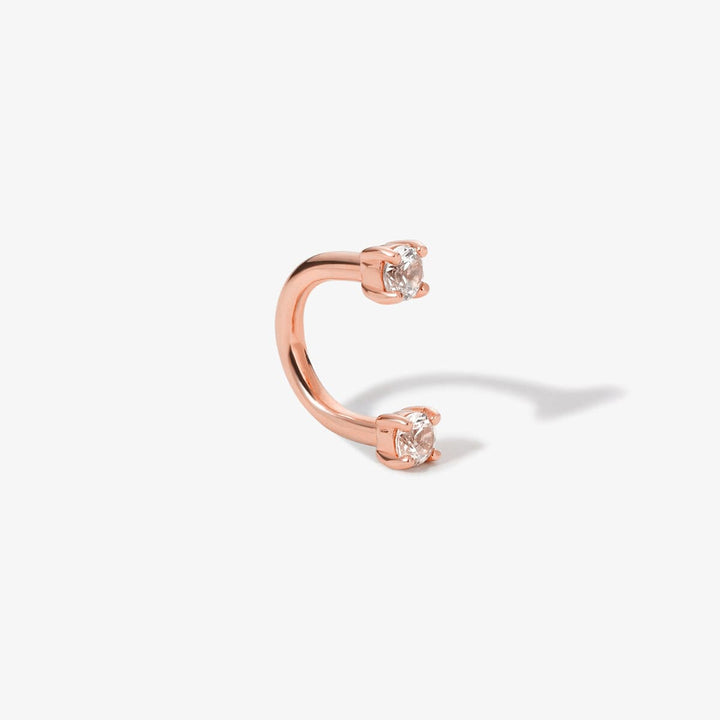 Frankie u hoop diamond piercing