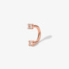 Frankie u hoop diamond piercing