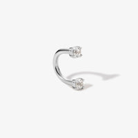 Mike diamond hoop piercing
