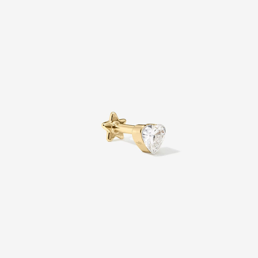 Clark heart Lab Air™ diamond piercing