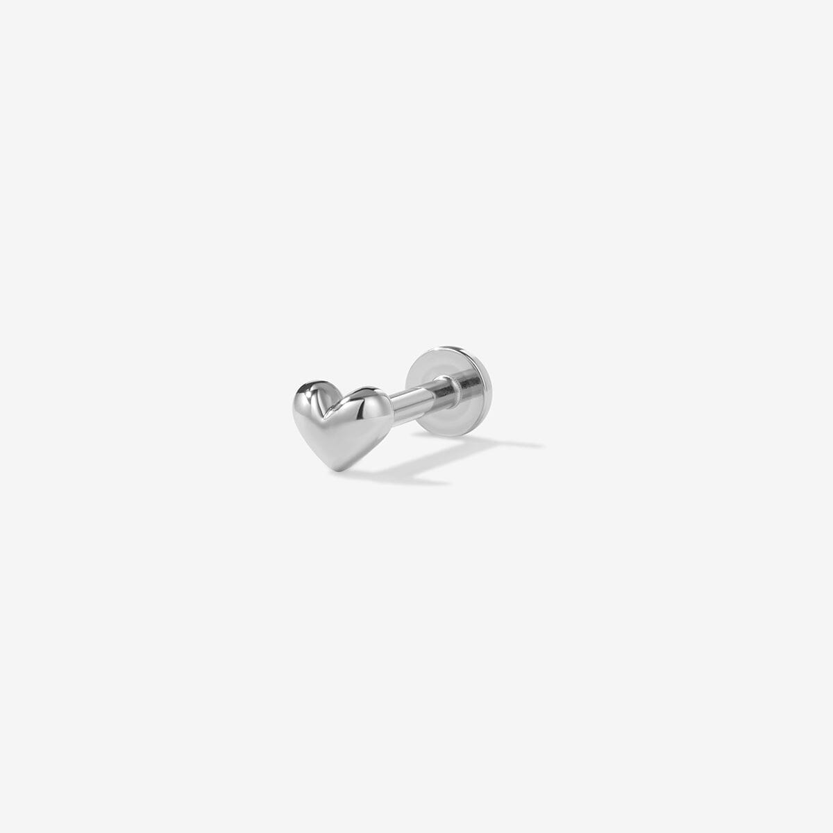 James micro heart piercing