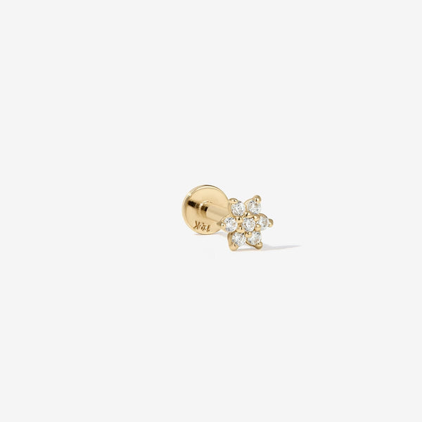 Joey micro flower piercing