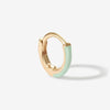 Joyner mint enamel baby huggie