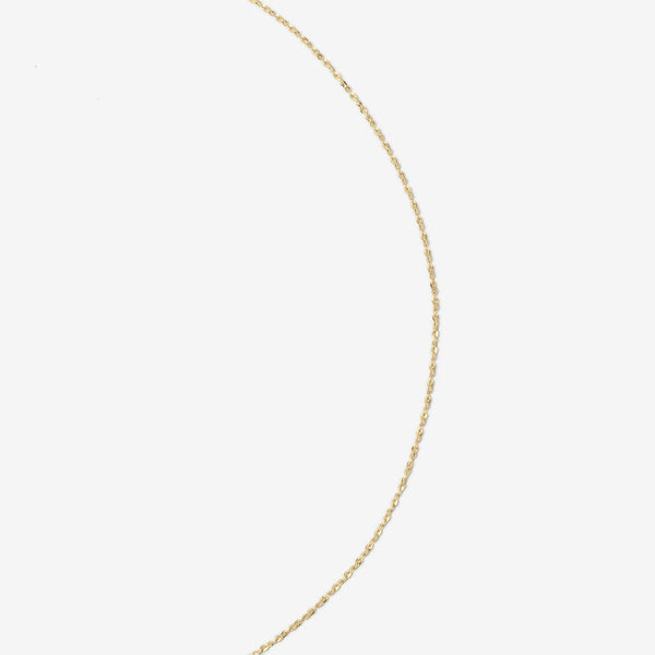 Owen pear diamond necklace