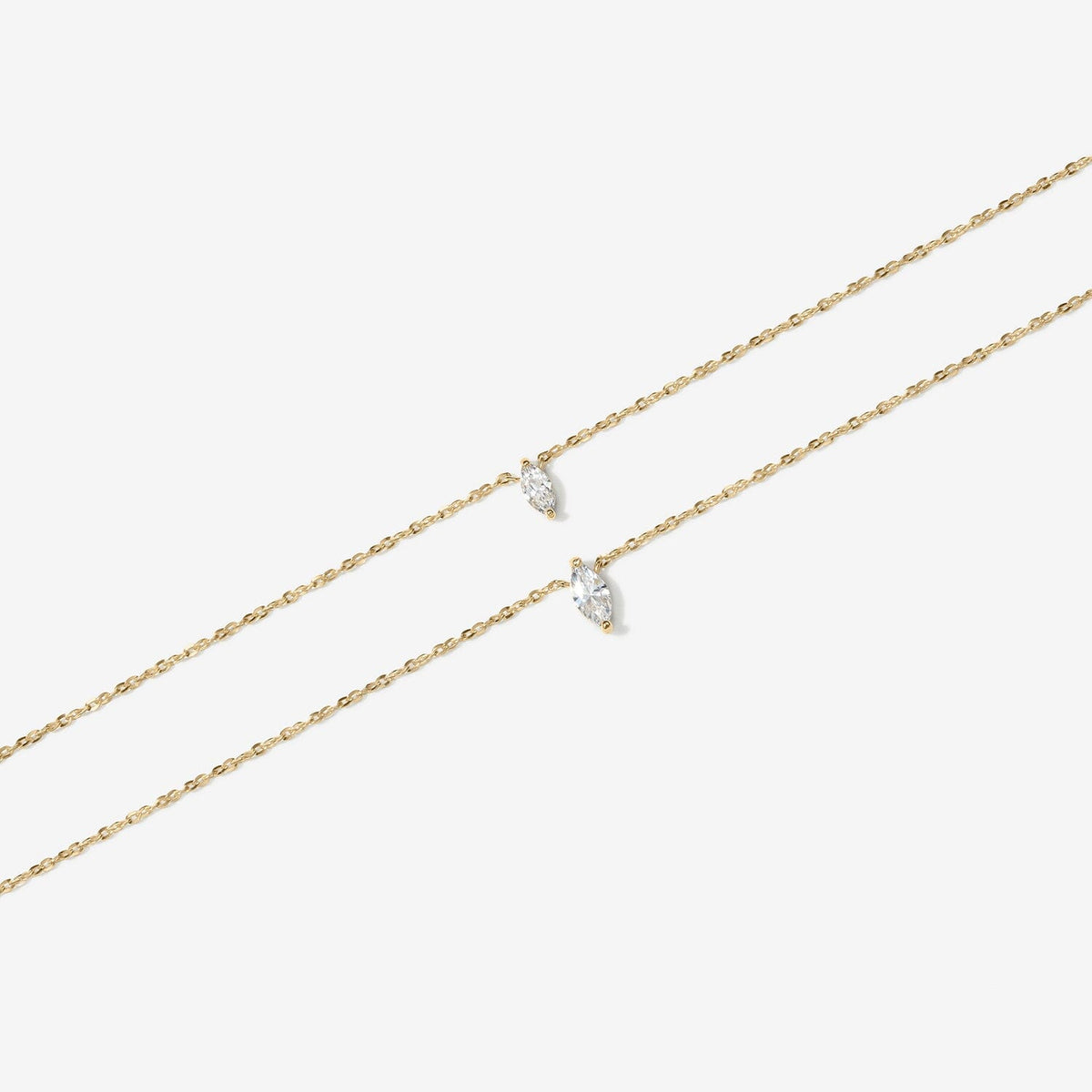 Julian marquise diamond necklace