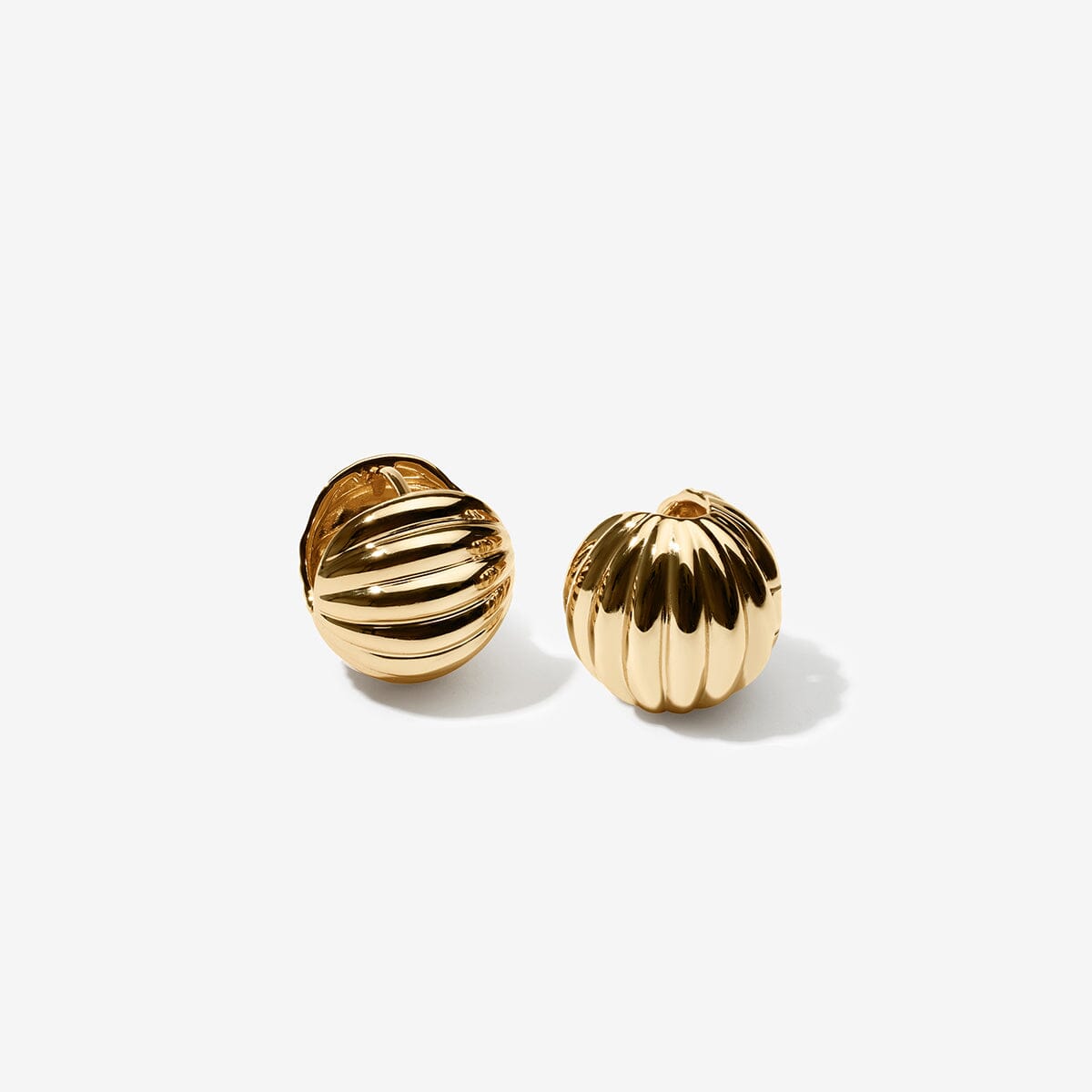 Klaus mini ball huggie earrings