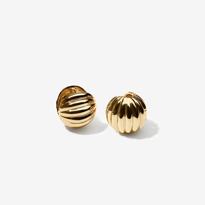 Klaus mini ball huggie earrings