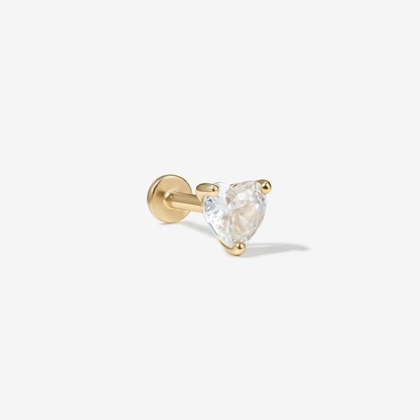 Koby mini heart piercing