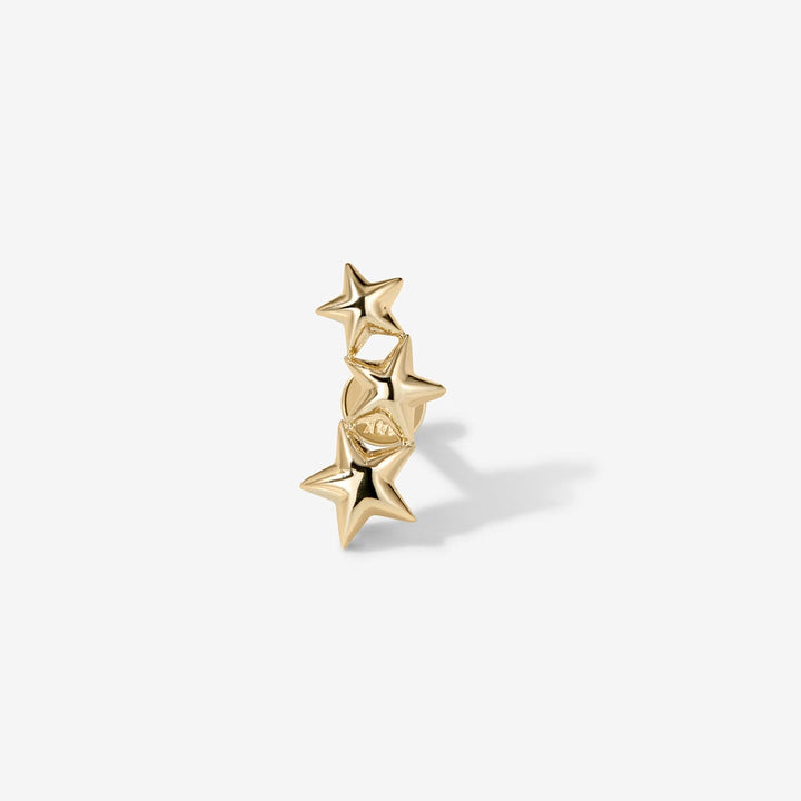 Lebron triple star piercing