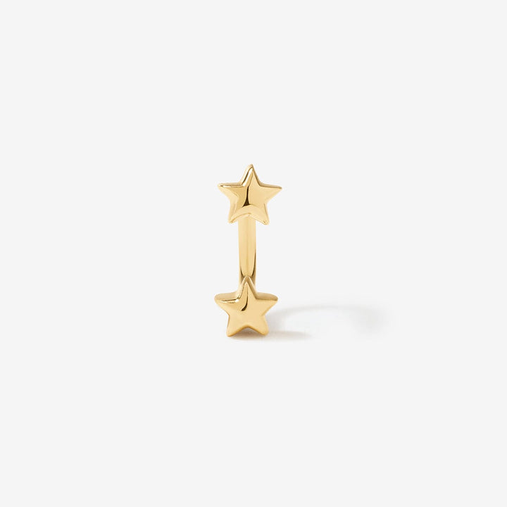 Lincoln star u hoop piercing