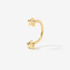 Lincoln star u hoop piercing