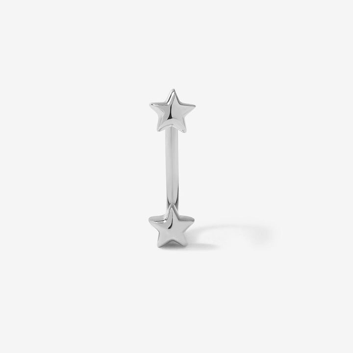 Lincoln star u hoop piercing