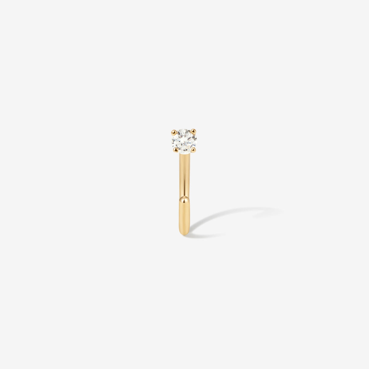 Lionel diamond hookie piercing