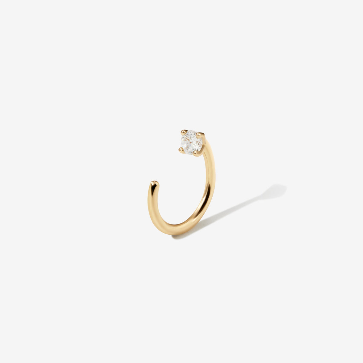 Lionel diamond hookie piercing
