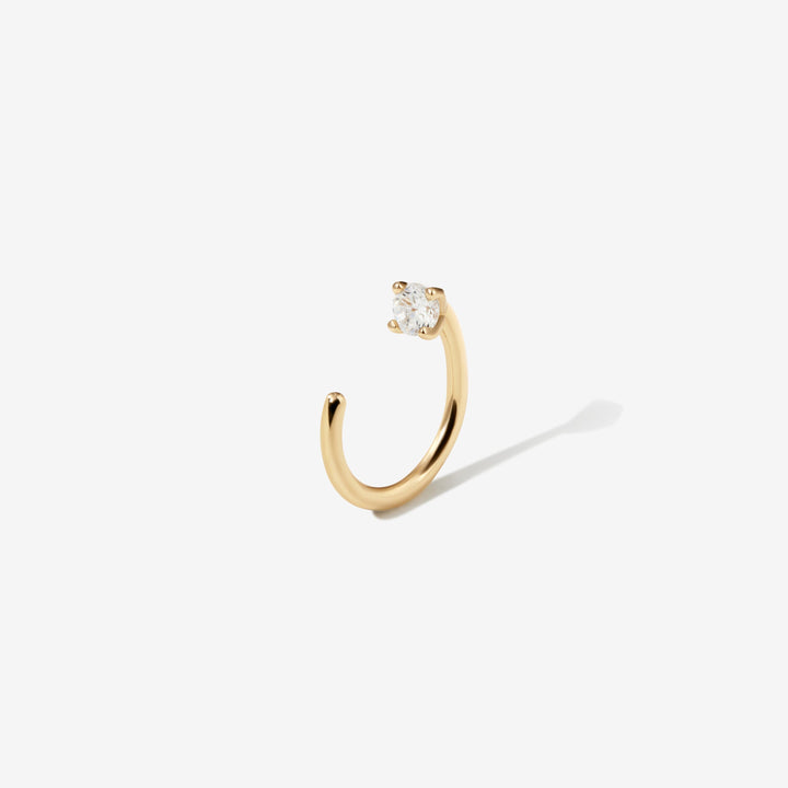 Lionel diamond hookie piercing