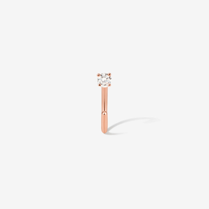 Lionel diamond hookie piercing